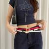 Designer Women's Belt PU Leather Dress Jeans Belt Korean Y2k Waist Belt  Streetwear