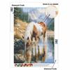 Creative Diamond Painting Kit for Adults DIY Horse Rhinestone Picture Canvas for Leisure Craft Wall Art and Gift Making Fun Set