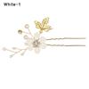 Romantic Bride Hair Jewelry Wedding Bridal Clips Flower Hair Pin Hair Combs Leaves Tiara