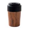 Wood Grain Thermo Cafe Thermos Mug for Tea Water Coffee Leak-Proof Travel Thermo Cup Stainless Steel Coffee Mug