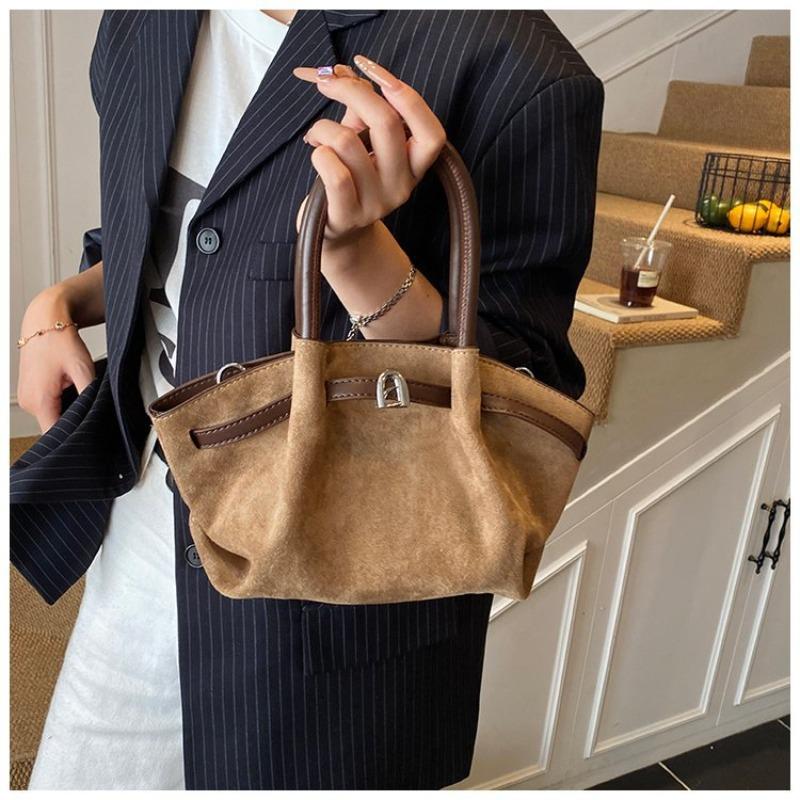 Tragetasche, Einschultertasche mit großem Fassungsvermögen, Schlichte Pendlerhandtasche