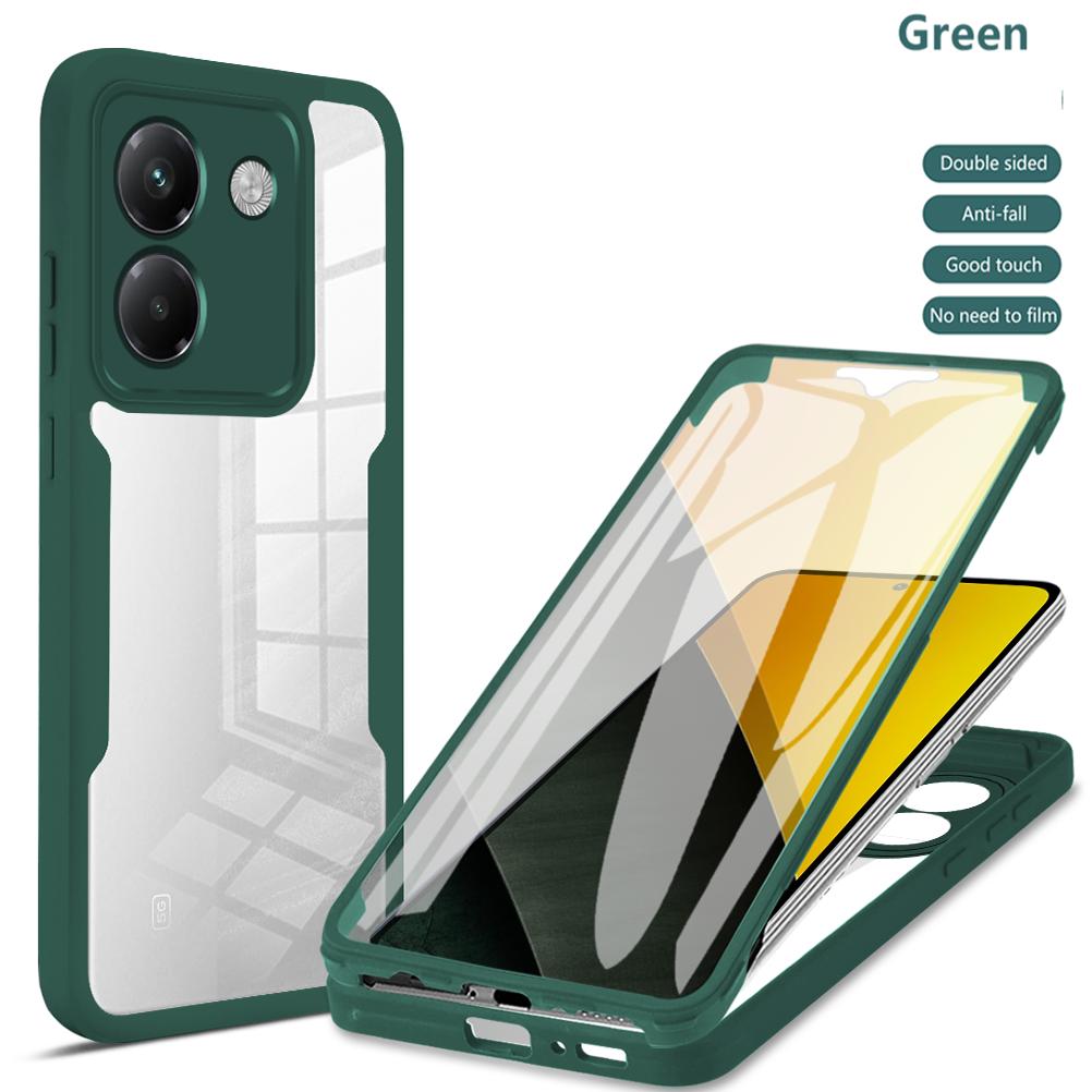 For Xiaomi Poco M7 Pro Case Poco M7Plus M7 4G Cover Full Body Protection Case Protective 360 Double Sided Cover Funda Coque Capa