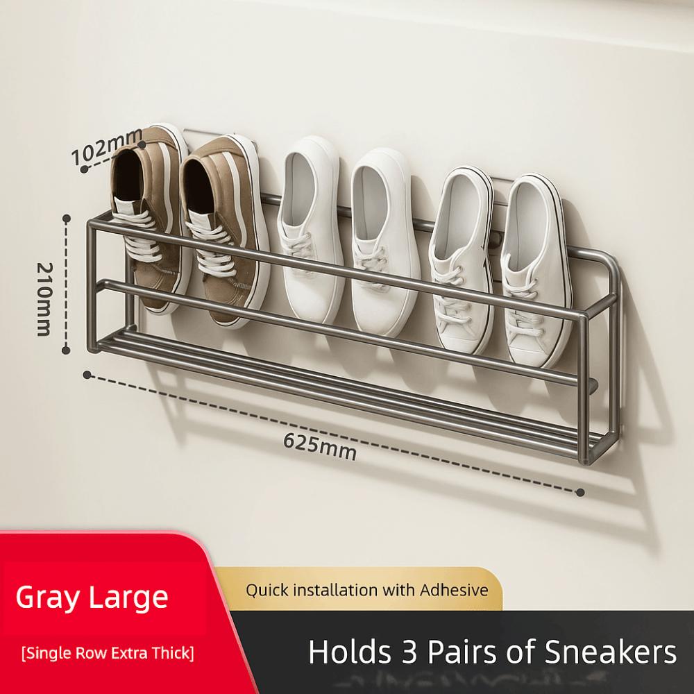 Easy Installation Hanging Shoe Rack Removable Shoe Holder Wall Mount Shoe Storage  Camper