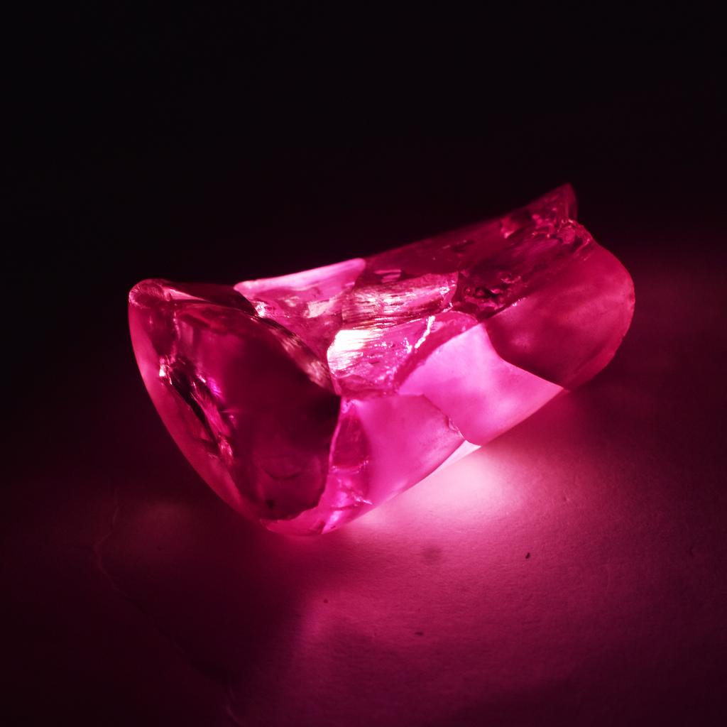 Natural Pink Zircon Loose Gemstone 129.20 ct Raw Uncut Rough for Lapidary and Gem Collections