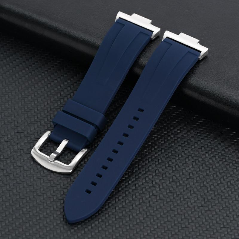 Rubber Strap with Adapter for Tissot PRX Series T137.407/T137.410 Super Player 40mm New FKM Quick Release Watch Band 12mm