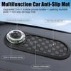 Multifunction Car Anti-Slip Mat, 2025 New Rotatable Anti Skid Car Dashboard Pad,Auto Phone Holder-Universal Non-Slip Car Mat, With Temporary Parking