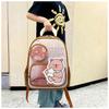 Kids' Cartoon Schoolbag: Lightweight, Double Shoulder Backpack with Spine Protection for 3-6 Year Olds