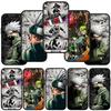 Coque de téléphone pour Samsung Galaxy S25 S23 S24 Ultra FE Plus A05 A06 A15 A16 A36 A37 A35 A54 A55 A56 A57 A25 A26 A53 Kakashi Hatake Narutos Dessin Animé Housse