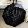 Swansea City Crest Automatic Folding Umbrella - 8-Rib Travel Umbrella with Auto Open/Close & Portable Gifts for Holidays or Birthdays