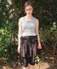 Sinun Ribbon Mini Skirt (Black)