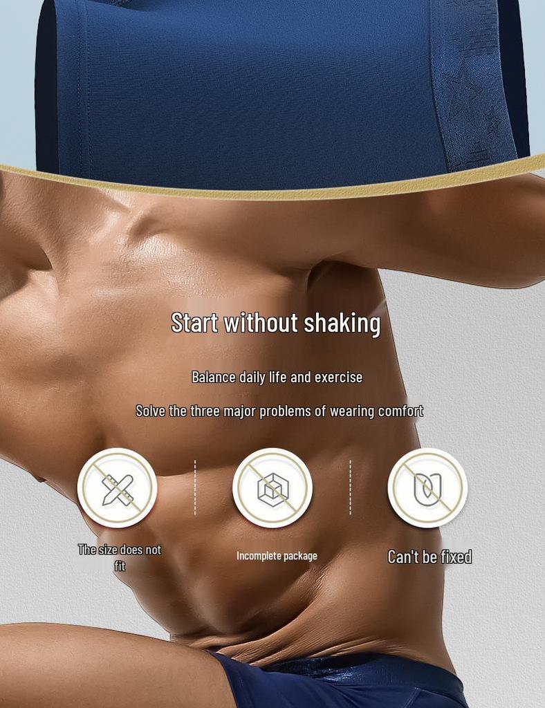 Men's Breathable Boxer Briefs - Solid Color, Youth Style, Gun-Type Separation