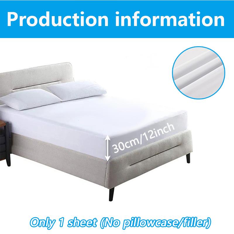 Waterdicht hoeslaken van hoge kwaliteit, Matrasbeschermer, Diep hoeslaken, Incontinentie, Huisdier, Spatwaterdicht - Effen kleur Beddengoed Essentieel, Bankhoes