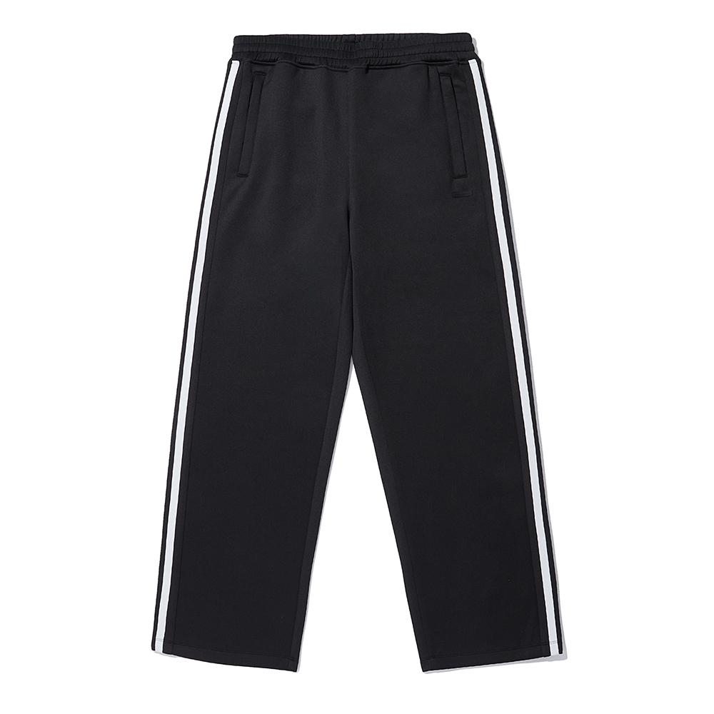 INTERCREW Double-Stripe Straight Pants Black Itz1Rl01Abk