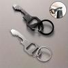 Keychain Bottle Opener Multi Tool, 6-in-1Keychain Pocket Tool for Bottle Opener, Screwdriver, Ruler, Wrench, Bit Driver
