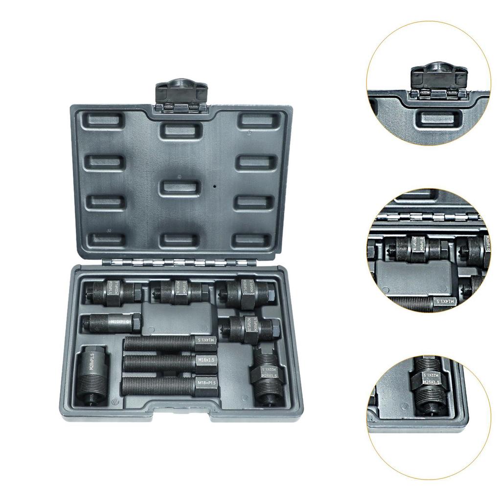Motorcycle Flywheel Puller Set Maintenance Fly Wheel Puller Garage with Case