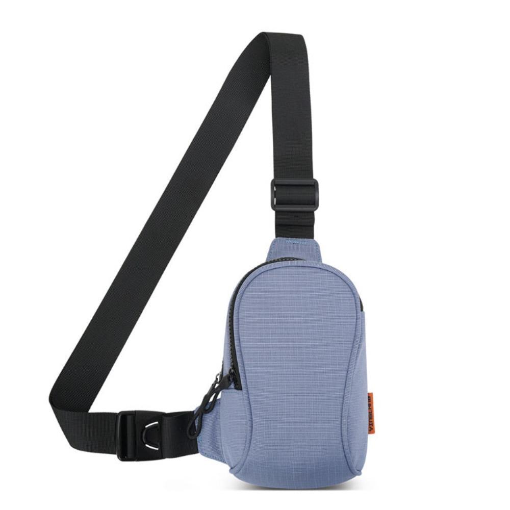 Solid Color Mobile Sports Chest Bag Storage Sports Shoulder Crossbody Bag Mobile Shoulder Bag  Boys