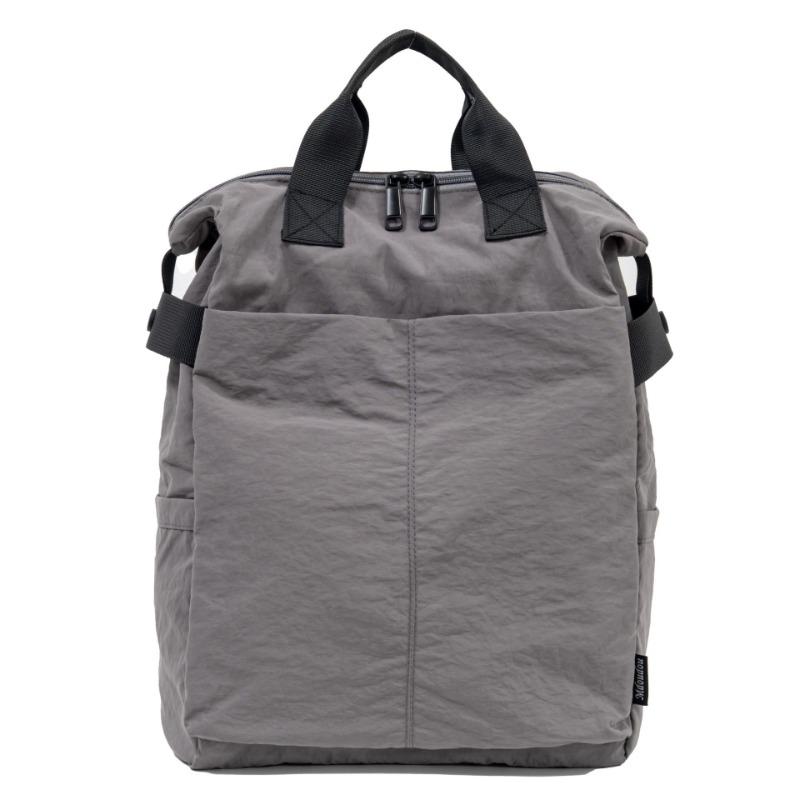 New large-capacity simple retro nylon backpack women's simple casual mailman bag male college student shoulder