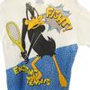 LOONEY TUNES 90s Old Bugs Bunny print Short sleeve T-shirt white tennis Men's Used