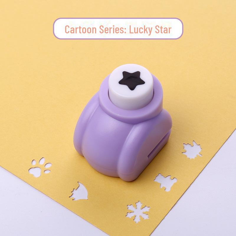 

Дырокол для тиснения «Пятиконечная звезда»: Детское устройство для самостоятельной печати Lucky Star Embossed Machine