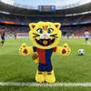 New 31CM Football Mascot Cat Plush Toy Football Plush Cat Mascot Football Cat Plush Toy The Bunny Doll Stuffed Animal Soft Toy