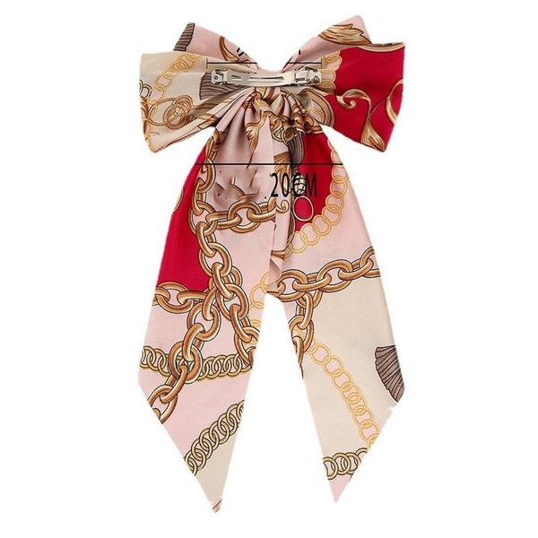 Ribbon Bow Hair Clip Large Vintage Style Hair Clip Spring Clip Hair Accessory Headwear Accessory