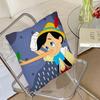 Classic Fairy Tale P-Pinocchio Animation Pillow Case Square Pillow Bedroom Sofa Leisure Comfort LivingRoom Home Decoration 40X40