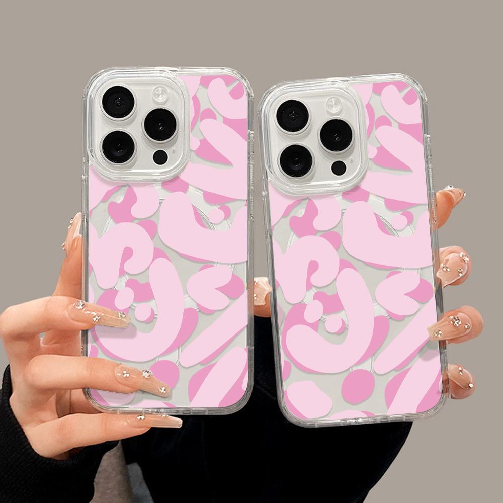 Magnetic Phone Case for iPhone 12 14 16 17 Pro 17 16 15 14 13 12 Pro Max  12 13 14 15  16 High Quality Shockproof Shell Full Protection Cute Style
