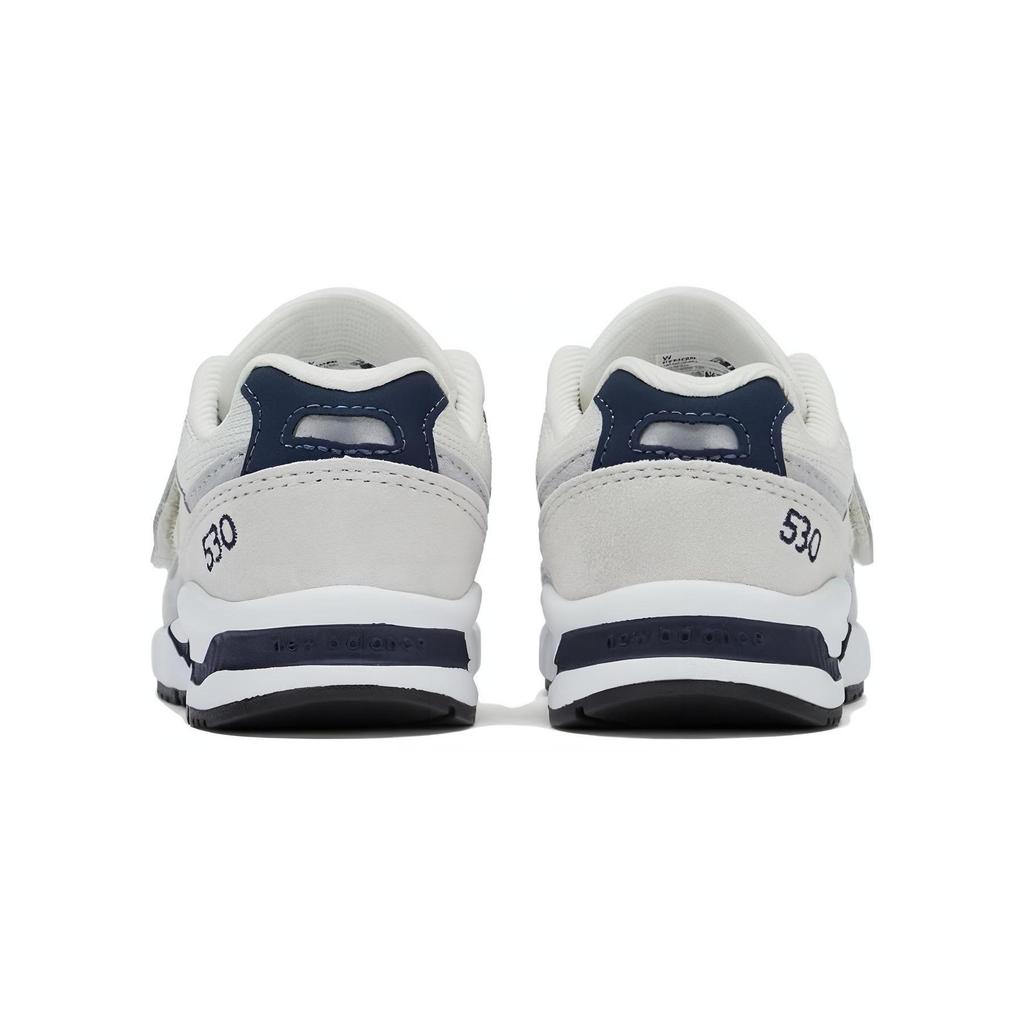 New Balance NB 530 Comfortable Low Top Toddler Shoes White Gray Infant And Toddler KV530SRI