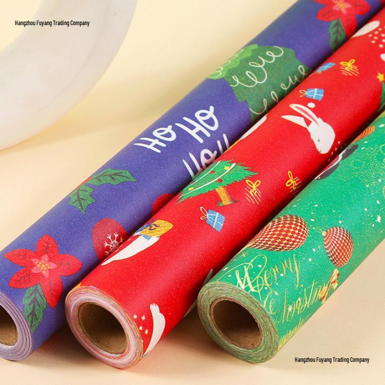 Festive Christmas Wrapping Paper - 10m/5m Rolls for Gifts