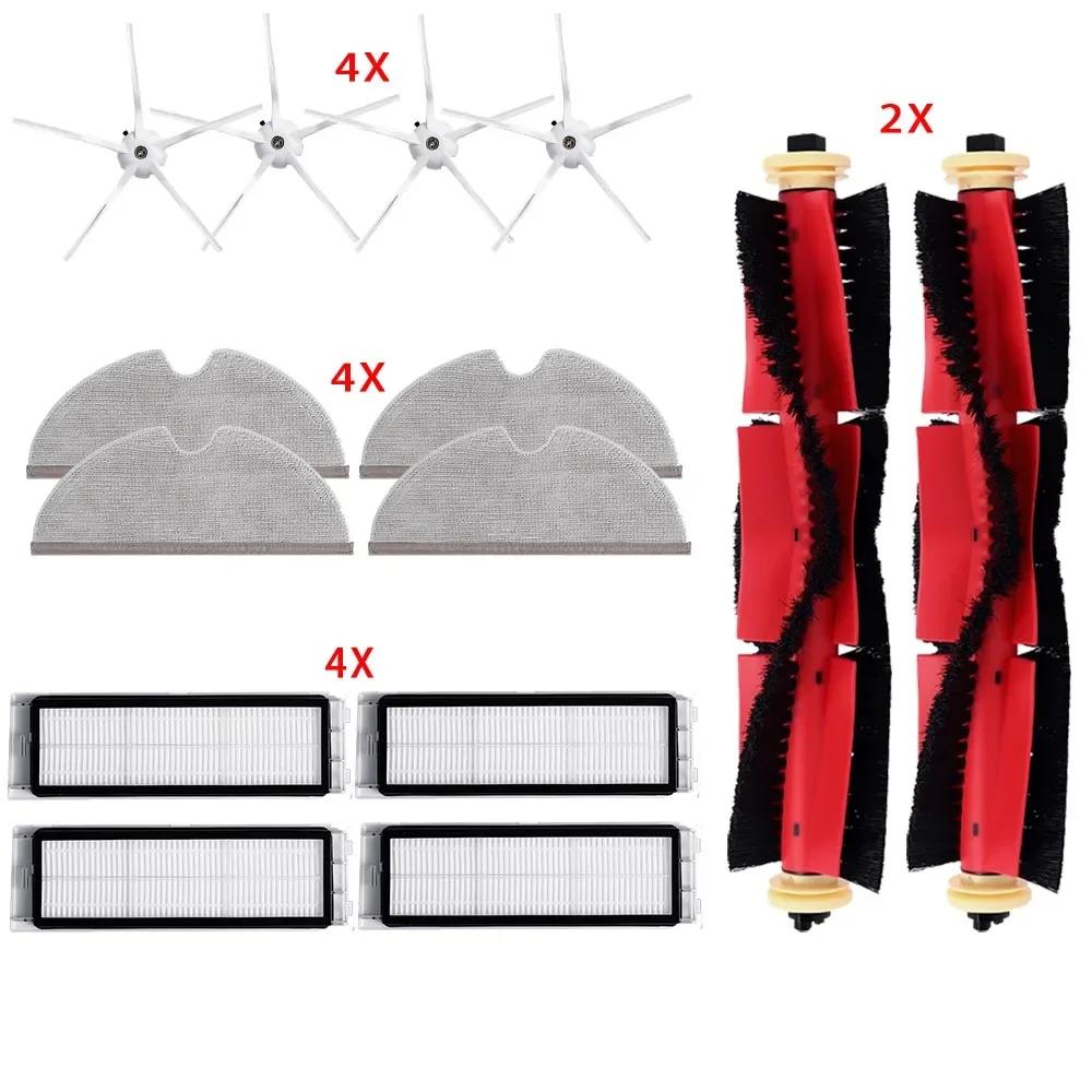 Roller Side Brush HEPA Filter Mop Cloth For Roborock S5 S50 S51 S52 S55 S6 S6 Pure S6 MaxV T6 T7 E4 E5 Vacuum Cleaner Part