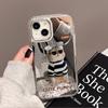 Mobile Phone Cases for iPhone 11 13 XR 15 Pro Max 12 14 Pro Max Case iPhone 16 XS Max Mirror Protective Case Mirror Exquisite Cartoon Waterproof