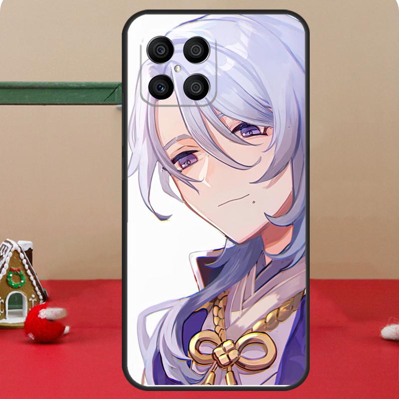 Genshin Impact Kamisato Ayato Case For Honor Magic 8 7 6 Pro Honor 200 400 70 90 Lite X8c X8b X9a X9b X9c X9d Win RT Coque