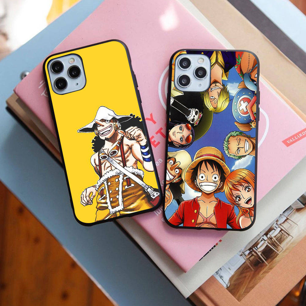 Case for Samsung A04 A14 A23 A34 A54 M23 M33 M52 M53 Realme 10 9 C30S C35 C55 VIVO Y02S Y21 Y51 X80 Pro Transparent Cover WI58 One Piece Member