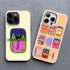 Silicone Phone Case For Iphone 11 12 13 14 Pro Max 16 15 Pro Max Plus XR XS X 7 8 SE2 Sardines Fish Art Shockproof Back Covers