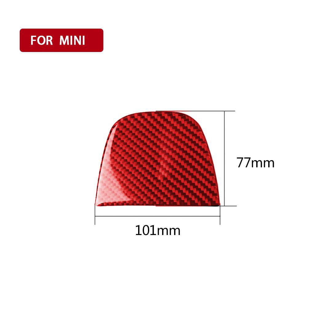 Carbon Fiber For MINI Cooper F55 F56 Countryman F60 Car Reading Lamp Panel Decorative Stickers Cover Auto Interior Trim Decals