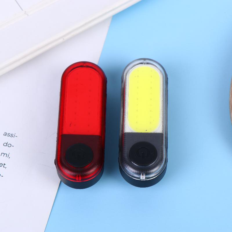 Rear Light 250 Mah Usb Rechargeable Ultralight Cycling Light Warning Rainproof 5 Models Light Bike Accessories