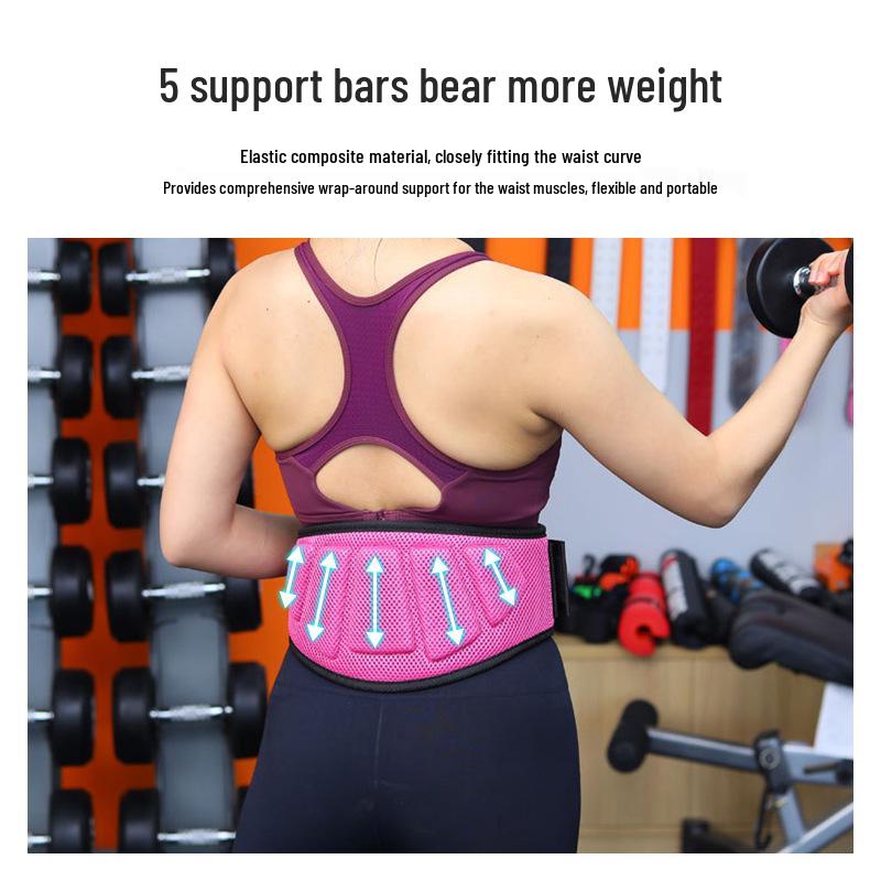 Unisex Fitness & Weightlifting Compression Waist Trainer Belt