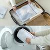 High-end Elegant Gray Zipper Laundry Bag Thickening Bra Bag Home Garden Home Storage Organization