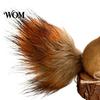 Lanyard Design Hanging Squirrels Christmas Squirrel Ornaments for Tree, Cute Felt Plush Woodland with Pine Handmade Style Holiday Cone, Forest Animal