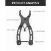 Potable Bicycles Chain Buckles Pliers Disassembly Installation Plier Repair Tool for Emergencies Repairs