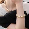 Jean Paul Clarisse Metal Ball Bracelet JB-22-045B