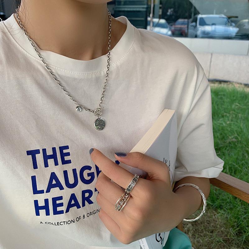 Unique 925 Silver Hollow Smiley Face Ring For Women Fashionable Geometric Style