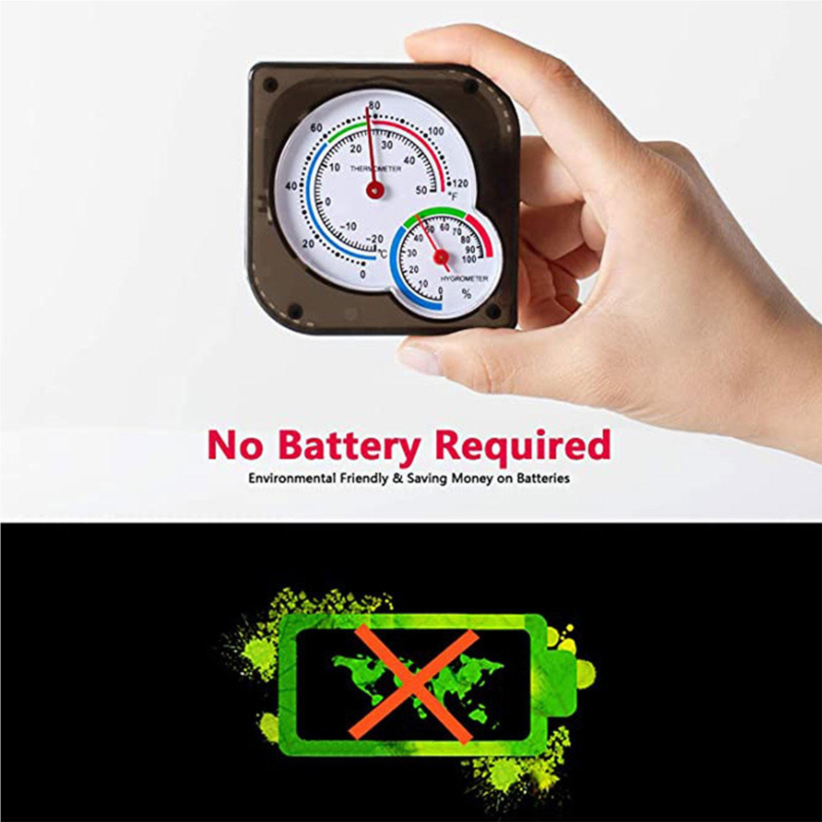 

Термометр Гигрометр Комнатный Циферблат Настольный и Фаренгейт Температура Влажность Мини для Дома Комнаты