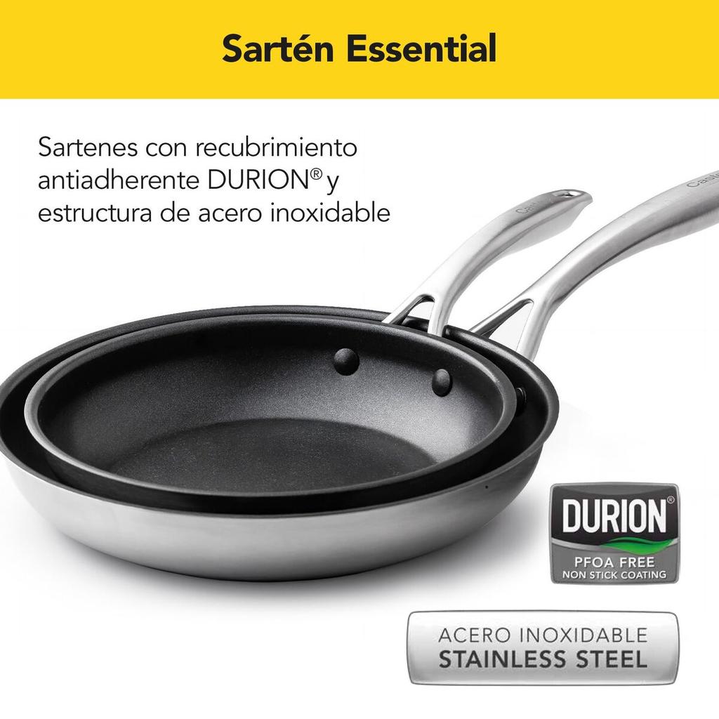 Pan Castey EA-S30 Grey Stainless Steel Ø 30 Cm