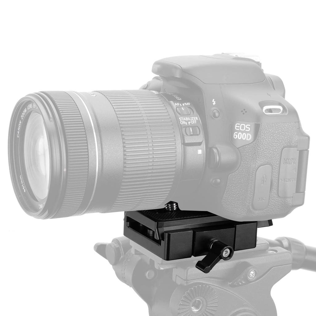 SZRIG DSLR Camera Quick Release Tripod Plate Compatible with Manflot Type Slide Plates for Camera - Rigs.