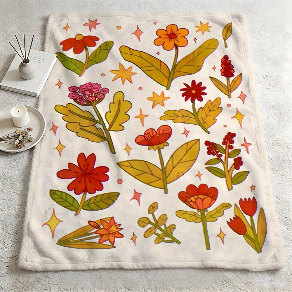 artist JJessica Elenaa Throw Warm Soft Flannel Blanket Multiuse for Sofa Bed Camping Travel Nap