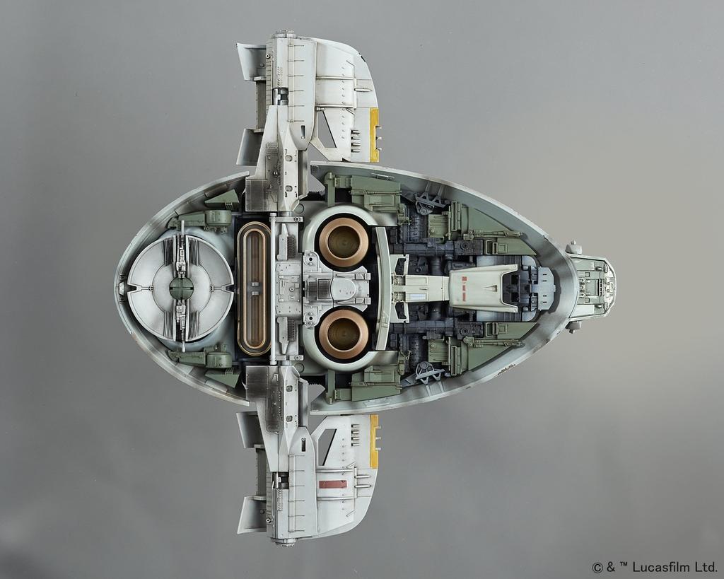 Star Wars Slave I scale plastic model 1/144