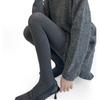 New Winter Vintage Plaid Warm Women Tights Knitted Women Slim Stockings Versatile Pantyhose Skinny Leggings Basic Warm Stockings