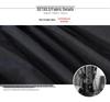 Elegantes Schwarz-Langes Kleid im Hepburn-Stil für den frühen Herbst mit Taillenbetonung