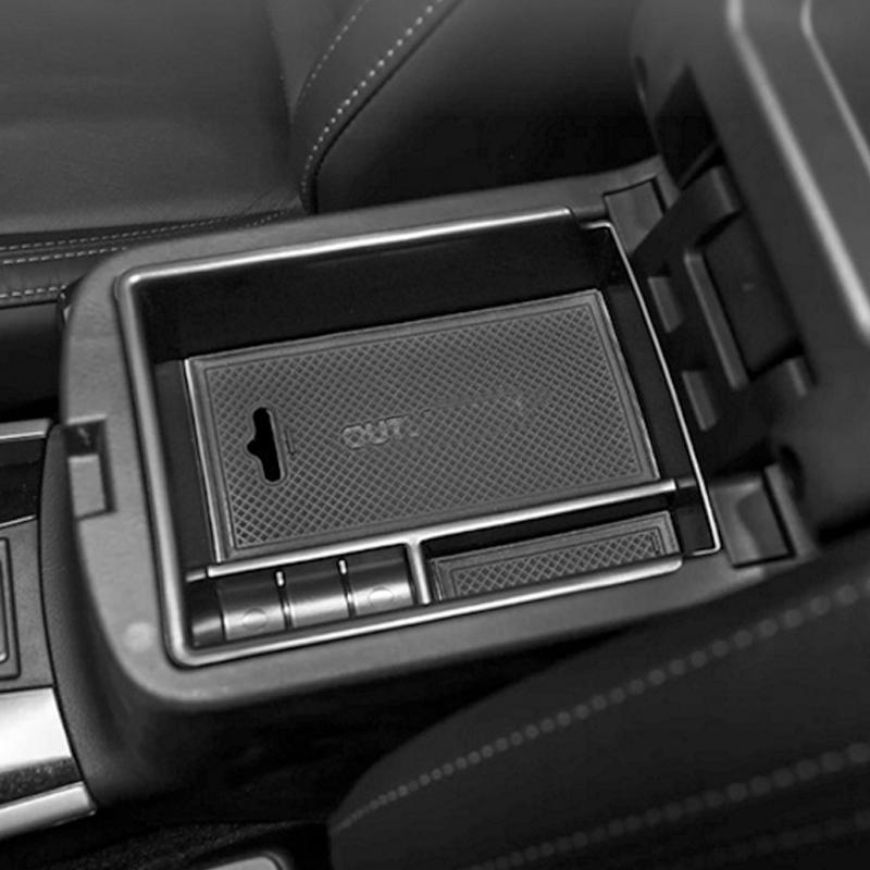 My Good Car Armrest Storage Box Holder for Mitsubishi Outlander + Interior Organizer Central Console Glove